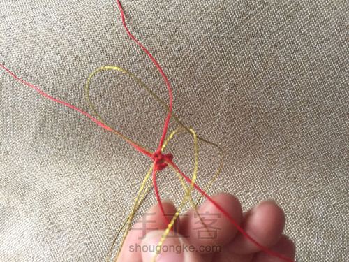 ⚡️闪电手绳 第5步