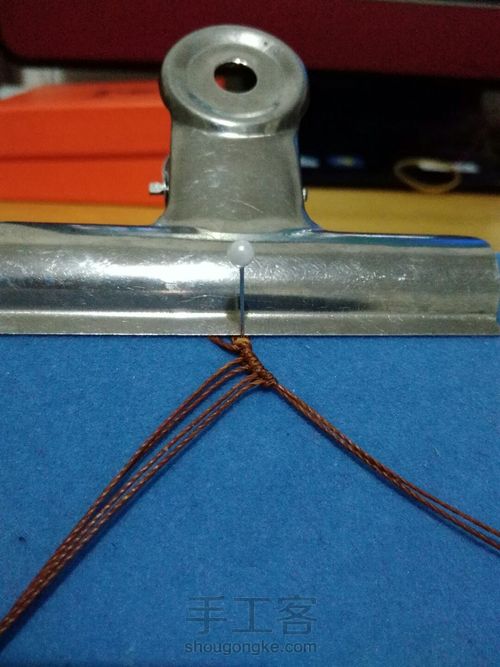 天河石双卷小吊坠 第6步