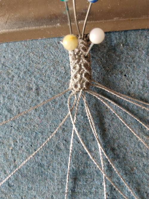 简易双花免挂线包小厚石 第43步