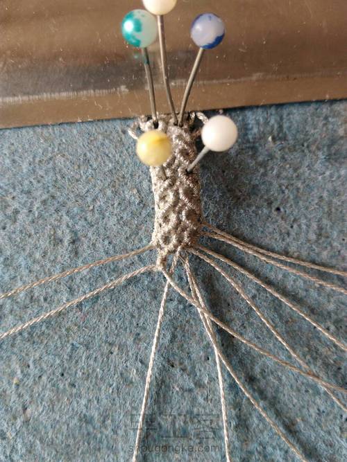 简易双花免挂线包小厚石 第44步