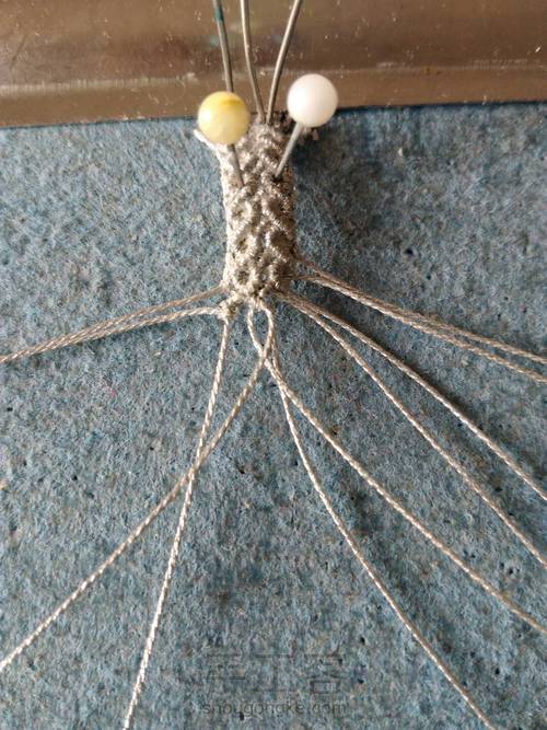 简易双花免挂线包小厚石 第47步