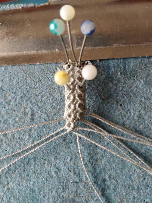 简易双花免挂线包小厚石 第49步