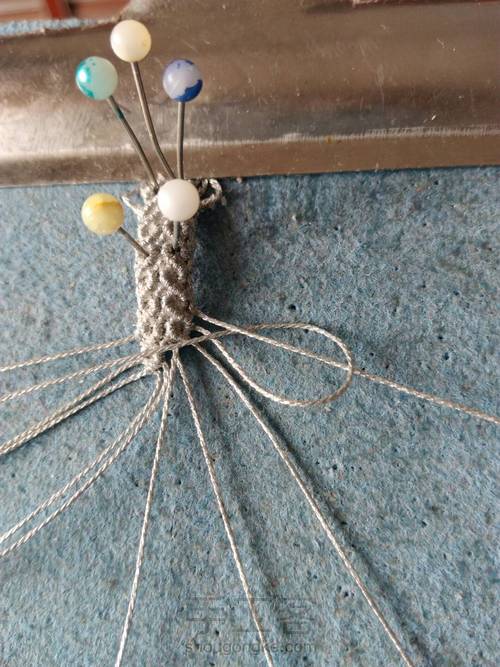 简易双花免挂线包小厚石 第51步