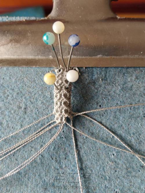 简易双花免挂线包小厚石 第58步