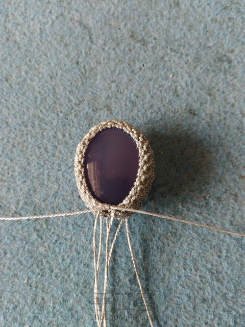 简易双花免挂线包小厚石 第64步