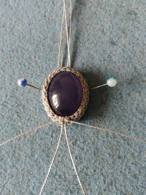 简易双花免挂线包小厚石 第66步