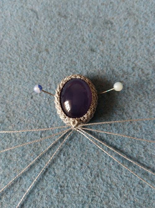 简易双花免挂线包小厚石 第70步