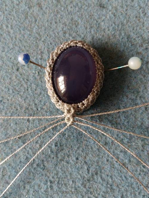 简易双花免挂线包小厚石 第74步