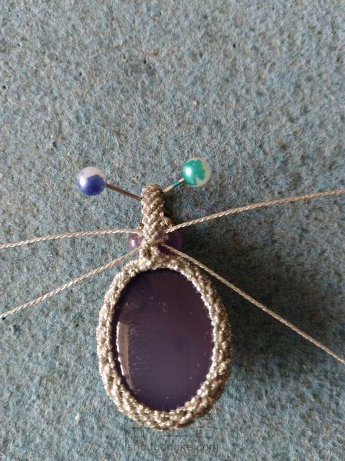 简易双花免挂线包小厚石 第82步