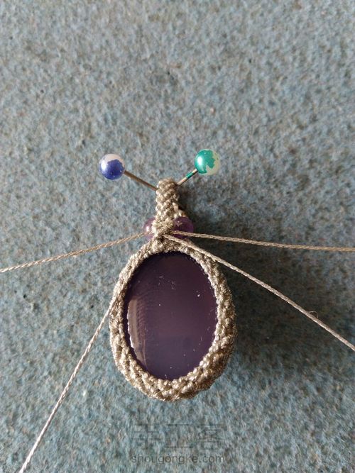 简易双花免挂线包小厚石 第84步