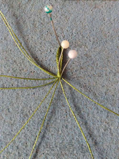 翡翠南瓜耳坠 第1步