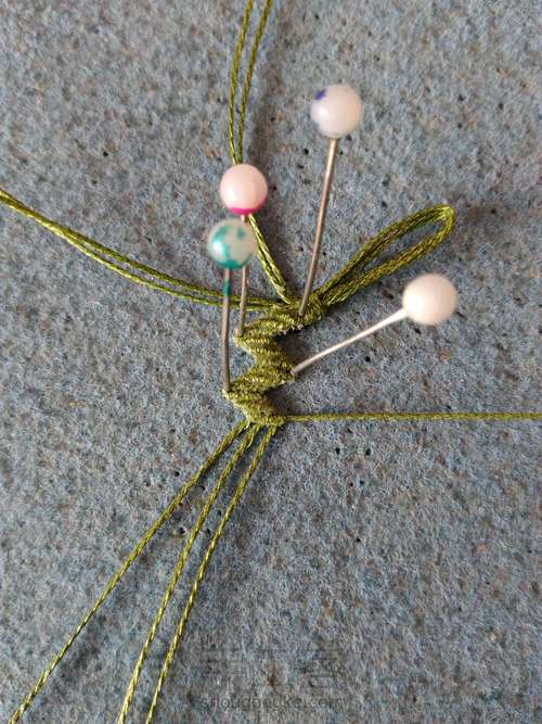 翡翠南瓜耳坠 第10步