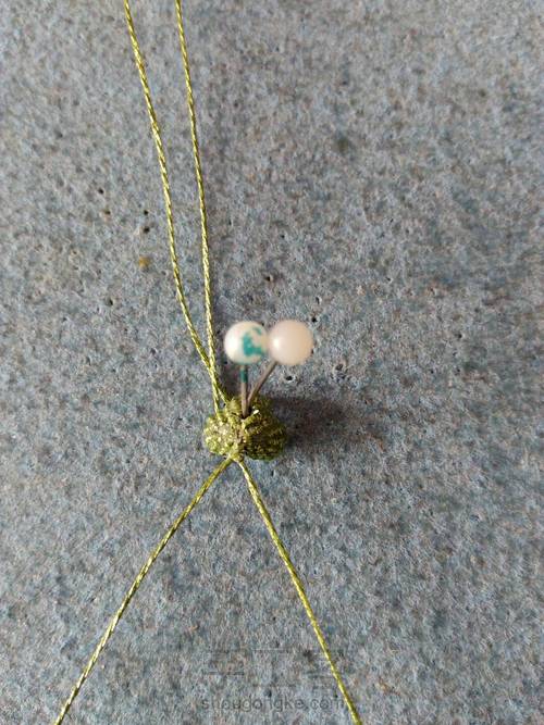 翡翠南瓜耳坠 第21步