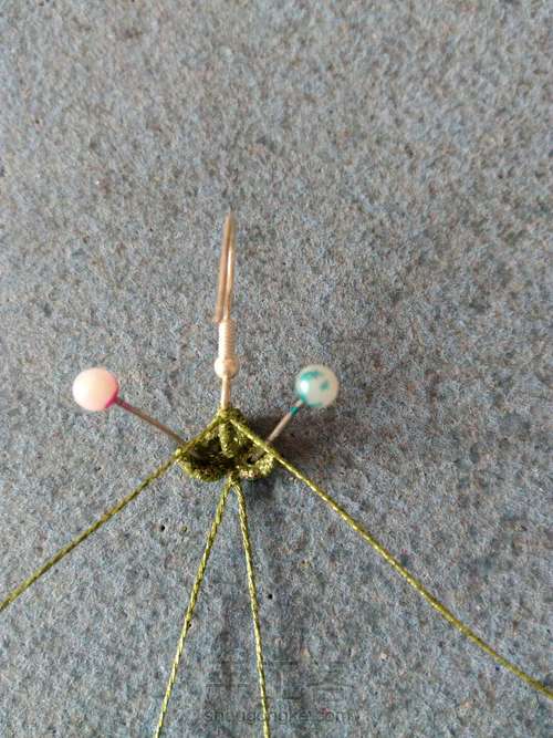 翡翠南瓜耳坠 第24步