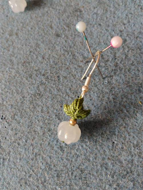 翡翠南瓜耳坠 第28步