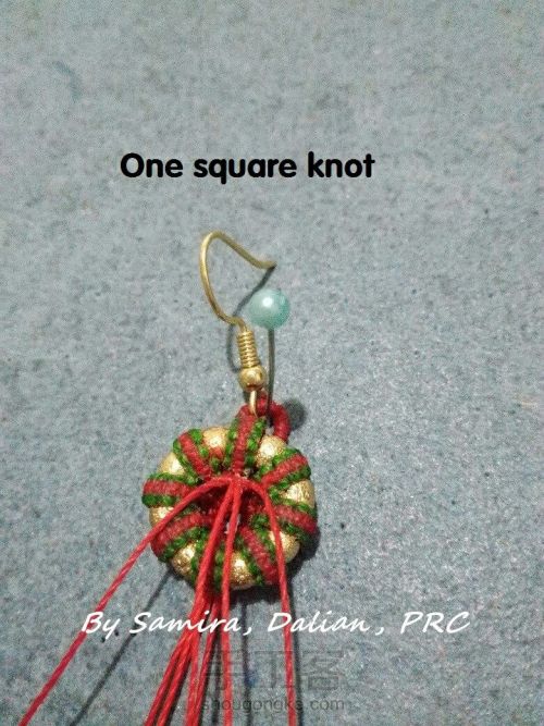Christmas earrings（圣诞耳饰） 第24步