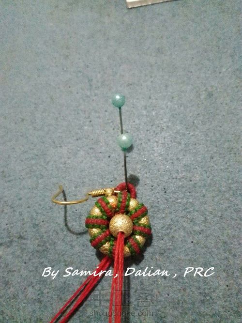 Christmas earrings（圣诞耳饰） 第25步