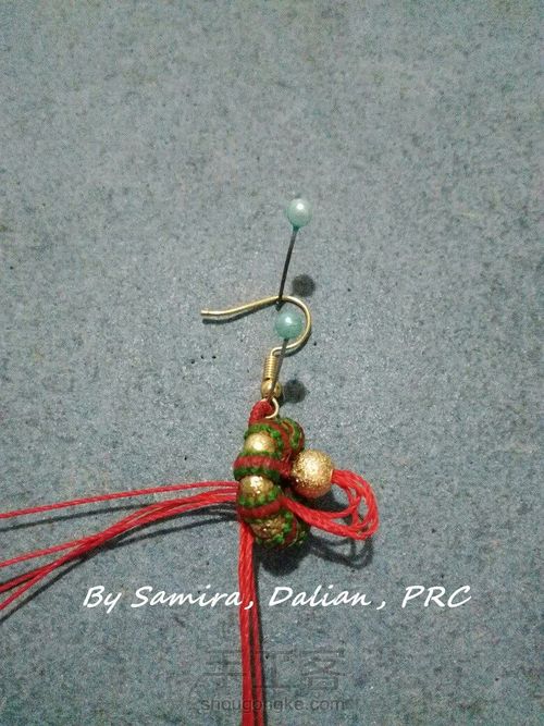 Christmas earrings（圣诞耳饰） 第26步