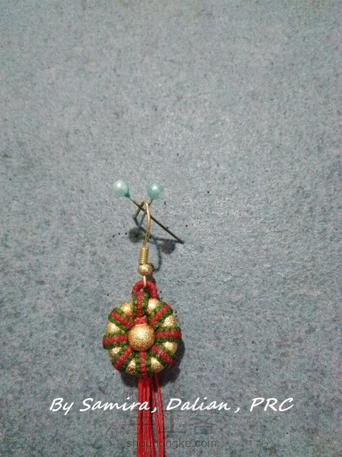 Christmas earrings（圣诞耳饰） 第27步