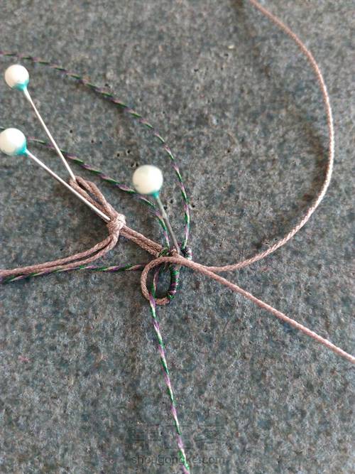 白水晶花锁骨链 第14步