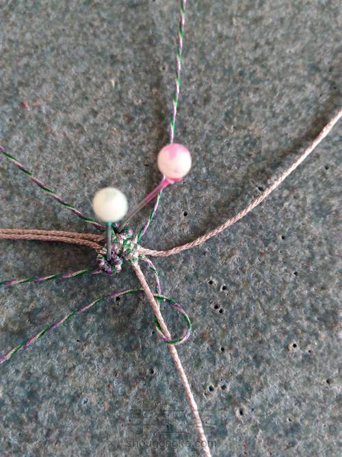 白水晶花锁骨链 第20步