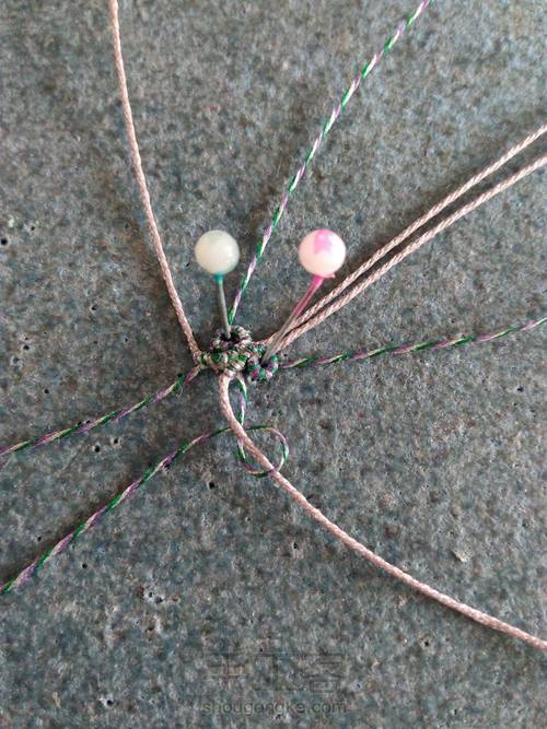 白水晶花锁骨链 第22步