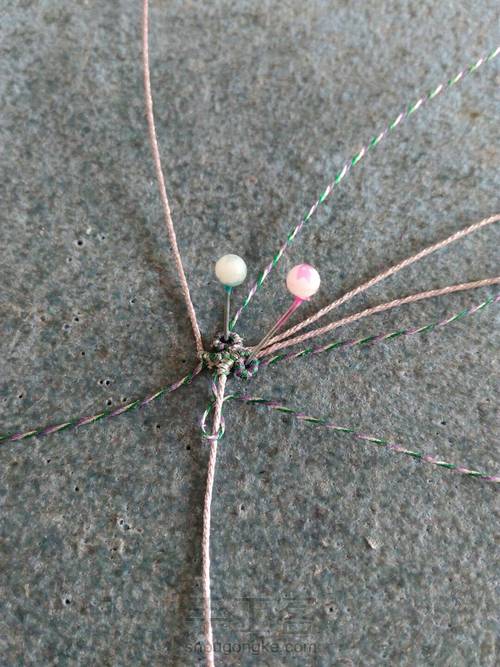 白水晶花锁骨链 第23步