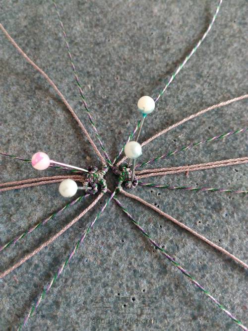 白水晶花锁骨链 第25步