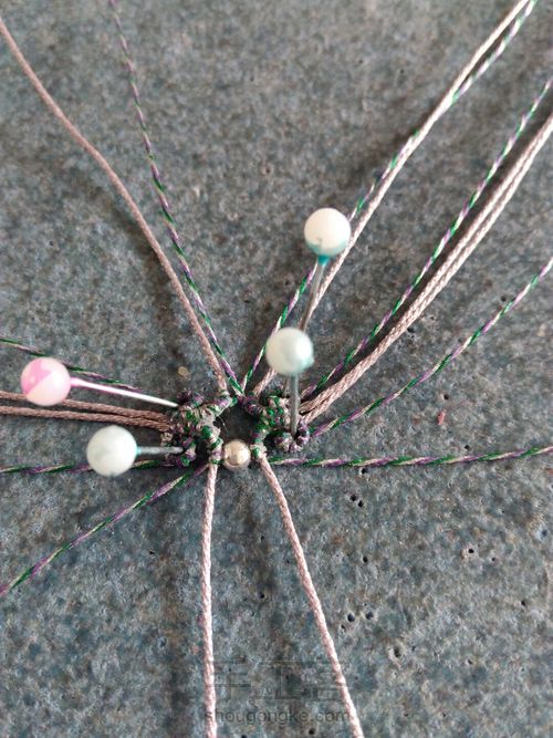 白水晶花锁骨链 第27步