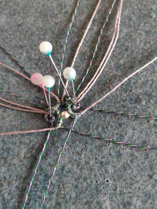 白水晶花锁骨链 第28步