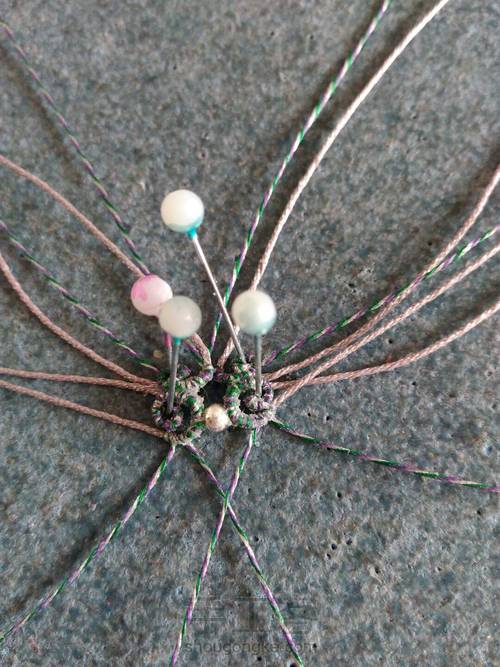 白水晶花锁骨链 第29步