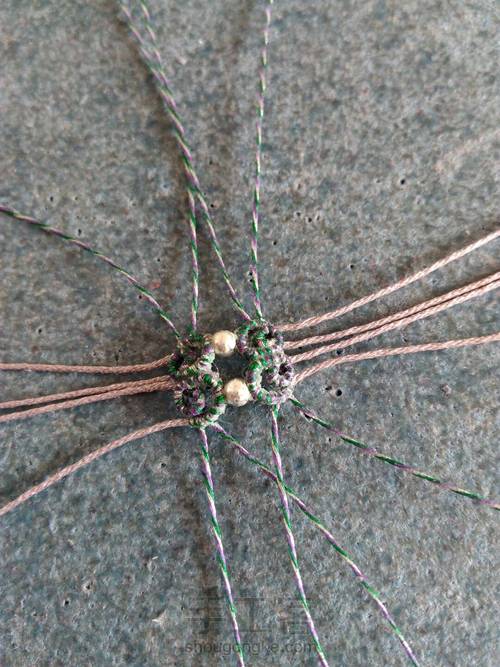 白水晶花锁骨链 第30步