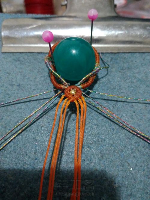 天河石单珠转运珠项坠 第32步