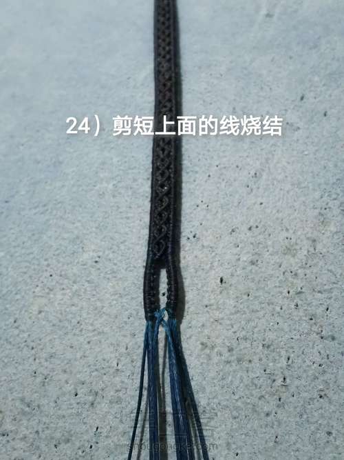 双孔银配件珍珠手环 第24步