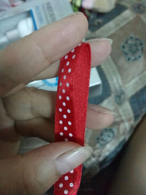 扭节玫瑰 第1步