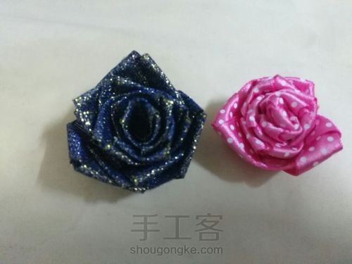 扭节玫瑰 第10步