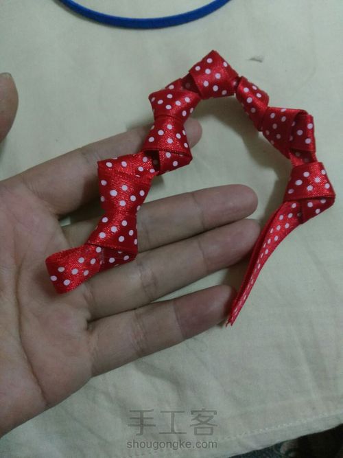 扭节玫瑰 第5步