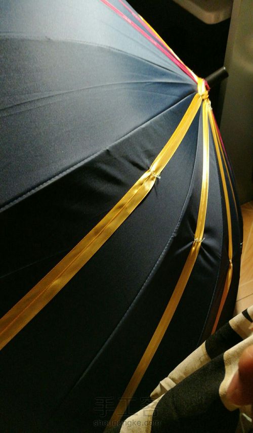 摆摊伞 第8步