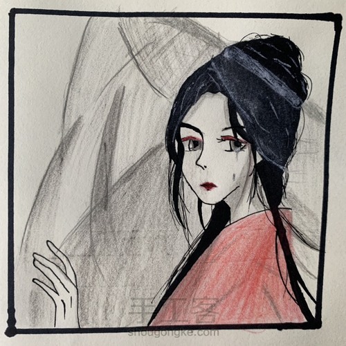 简单古风图 第5步