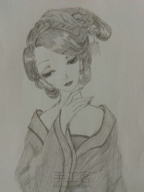 古风临摹 第12步
