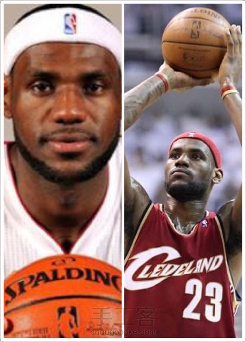 NBA人物拼豆教程 第2步