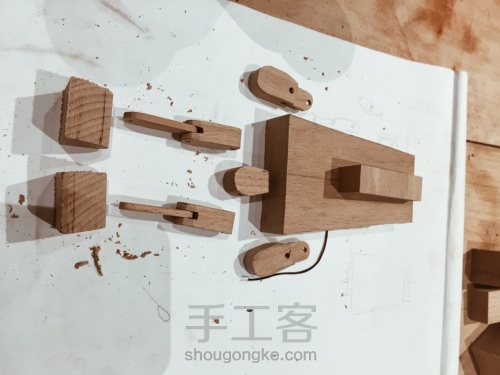 木艺 机器人 第8步