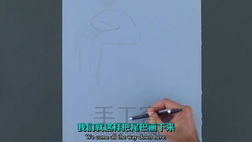 彩铅画——美人鱼（转） 第1步