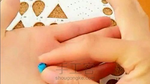 一幅衍纸画 第4步