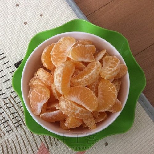 自制橘子罐头 第3步
