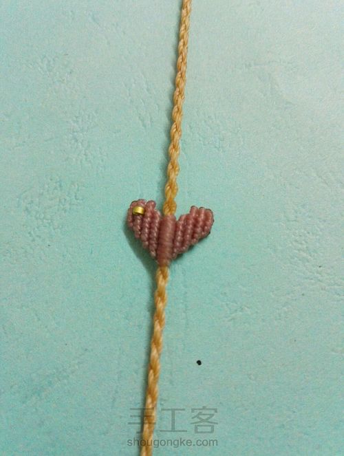 爱心手链 第14步