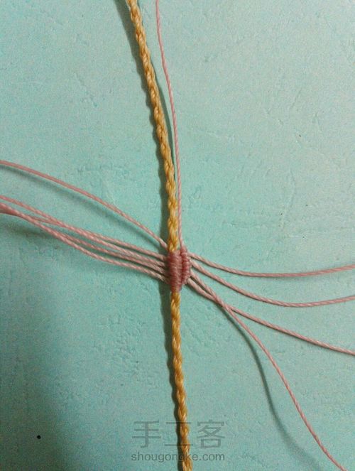 爱心手链 第7步