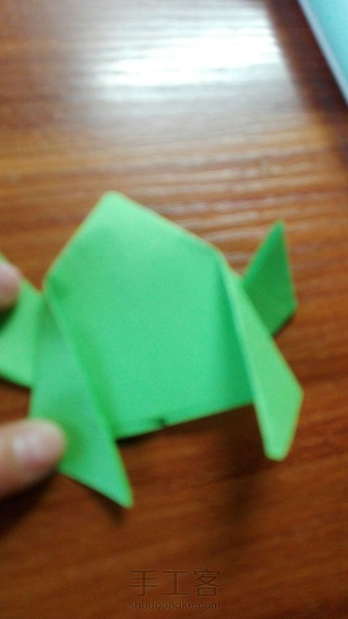 一跳的小青蛙。 第6步