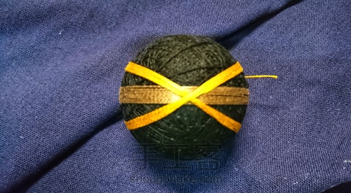 简单粗暴的手鞠球教程 第5步