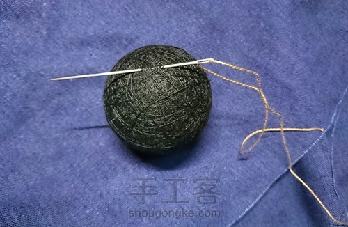 简单粗暴的手鞠球教程 第1步